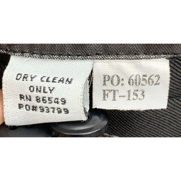 Bachrach Sports Coat Mens Size XL Black 100% Silk Three Button Notch Unvented - Picture 15 of 16